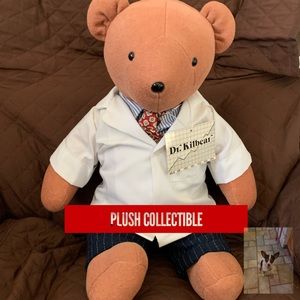 Vintage Dr Kilbear plush bear, large